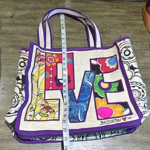 Brighton canvas tote